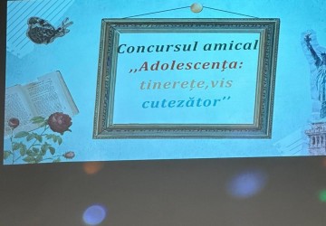 Concursul "Adolescență: tinerețe, vis cutezător!!! " Image