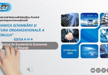 Conferința Națională științifico-practică „Dinamica schimbării și cultura organizațională a viitorului”, Ediția a IV-a Image